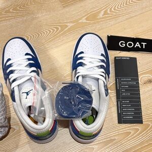 Jordan Sneakers Blue and White